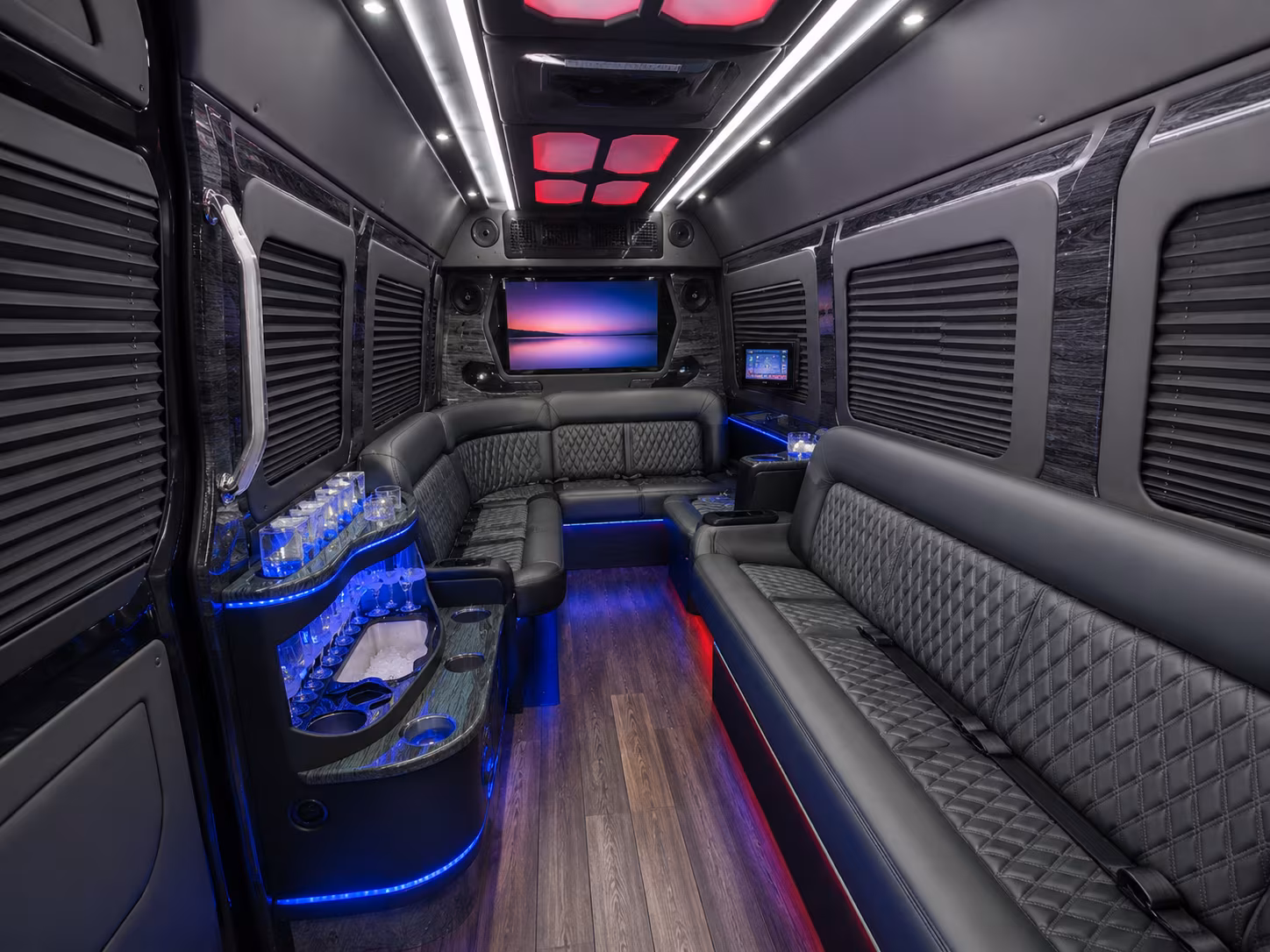 roswell 20 passenger party bus