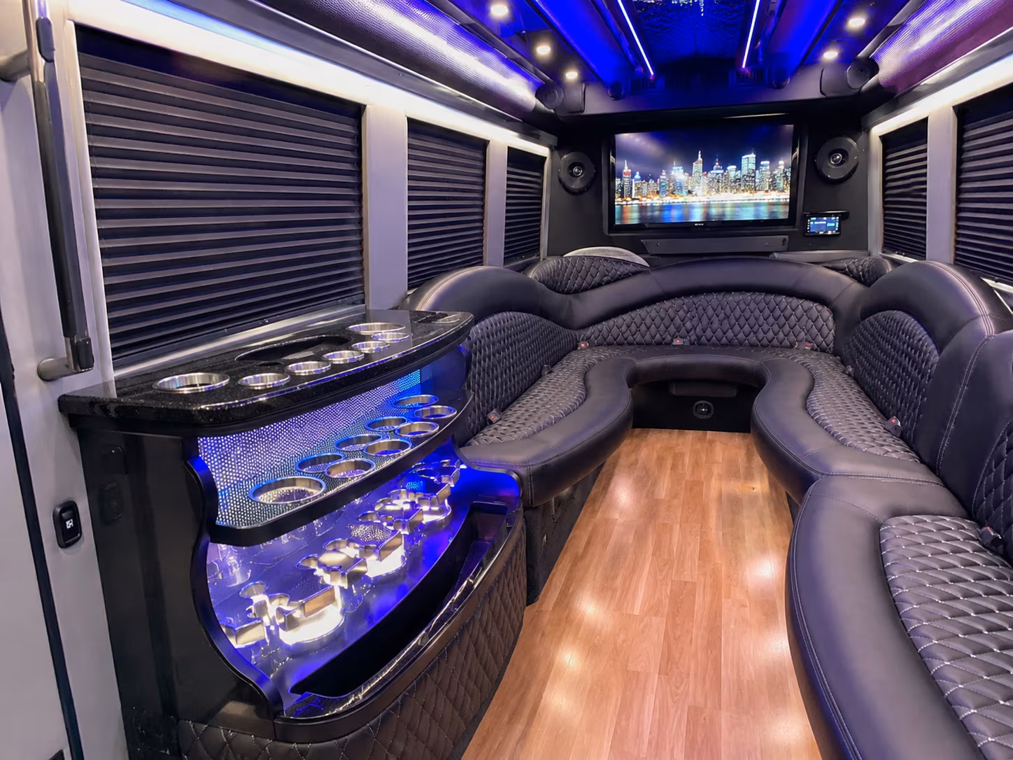 roswell prom party bus rental