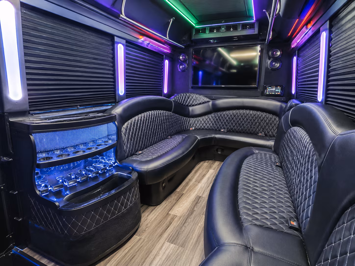 roswell sporting event party bus rental