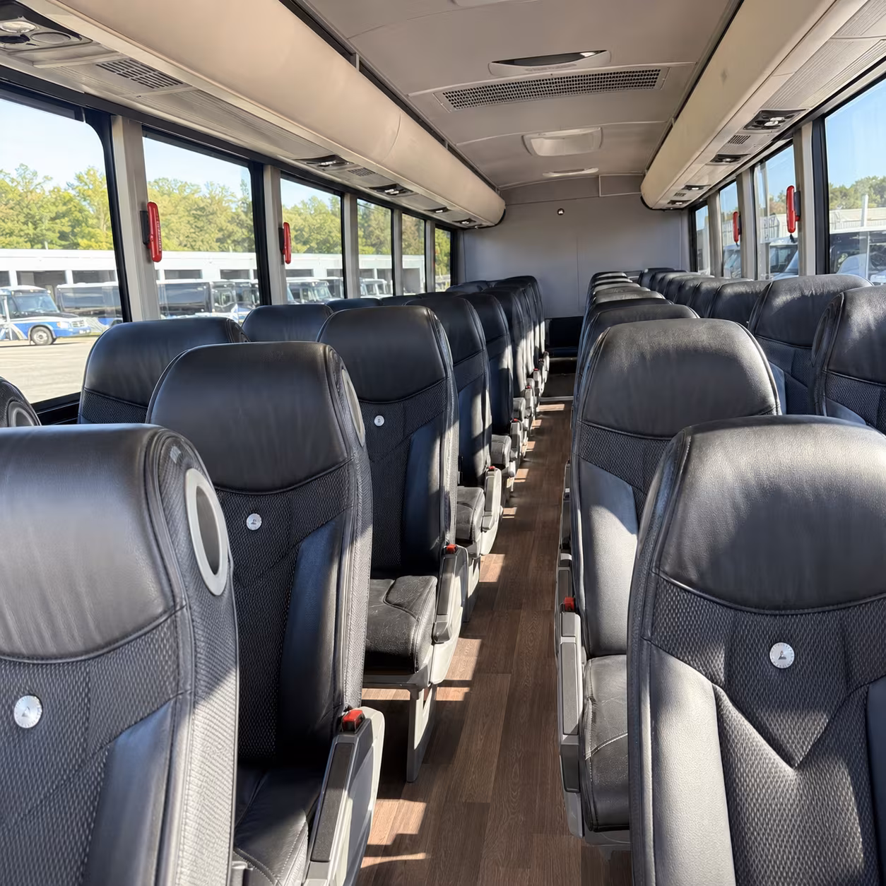 roswell wedding transportation onboard seating
