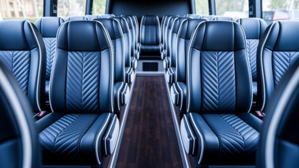roswell 15 passenger minibus inside
