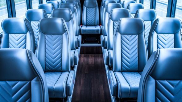 roswell 28 passenger minibus inside